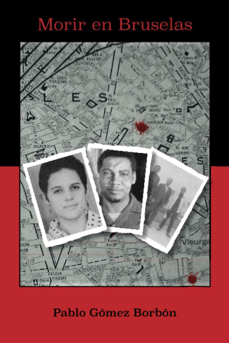 Portada de Morir en Bruselas, de Pablo Gómez Borbón